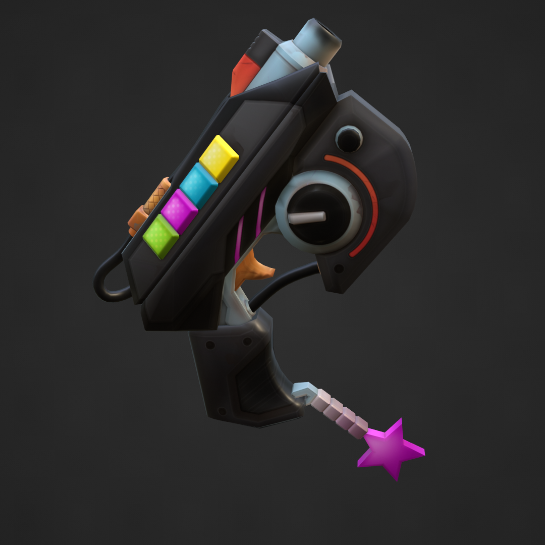 D.Va's Light Gun (EDM) - Digital 3D Model - Overwatch 2 - D.Va Cosplay