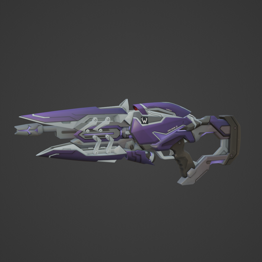 Widow's Kiss - Digital 3D Model - Overwatch - Widowmaker Cosplay