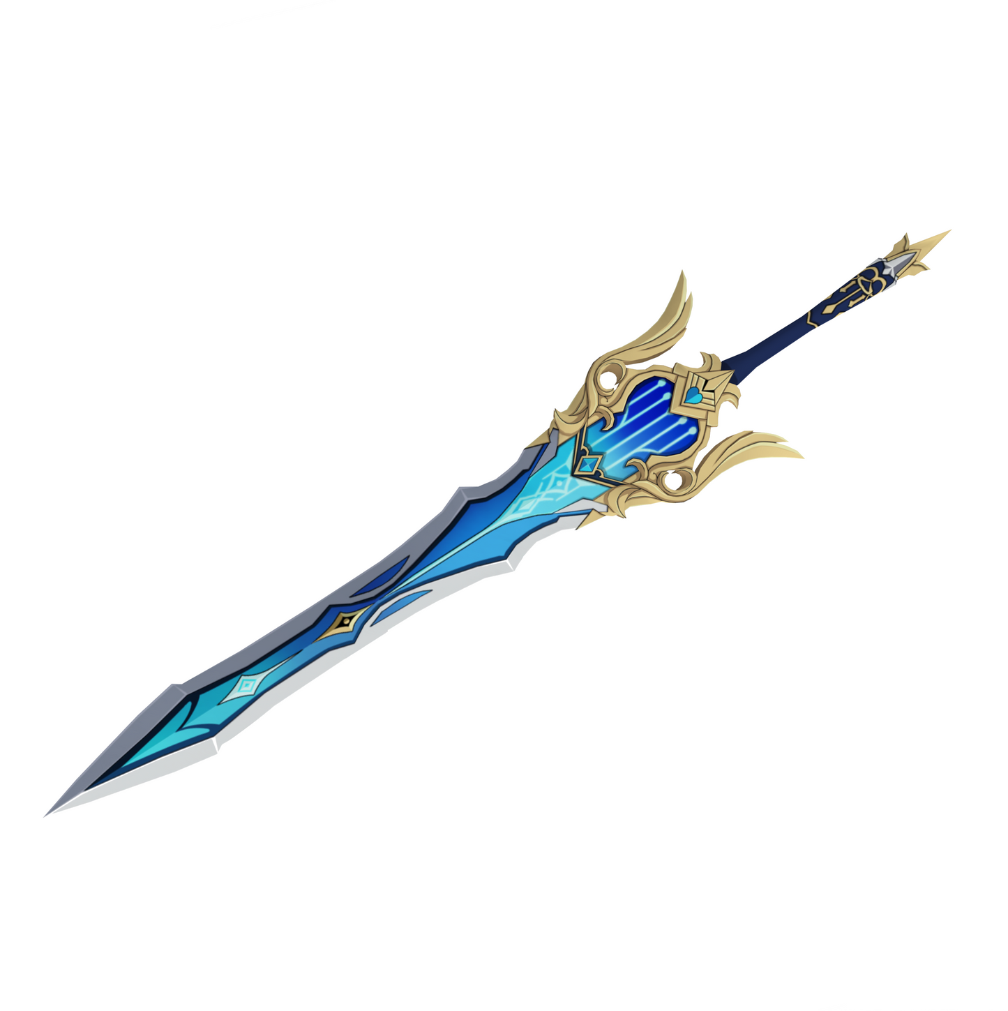 Song of Broken Pines - Digital 3D Model - Genshin Impact - Eula Cosplay