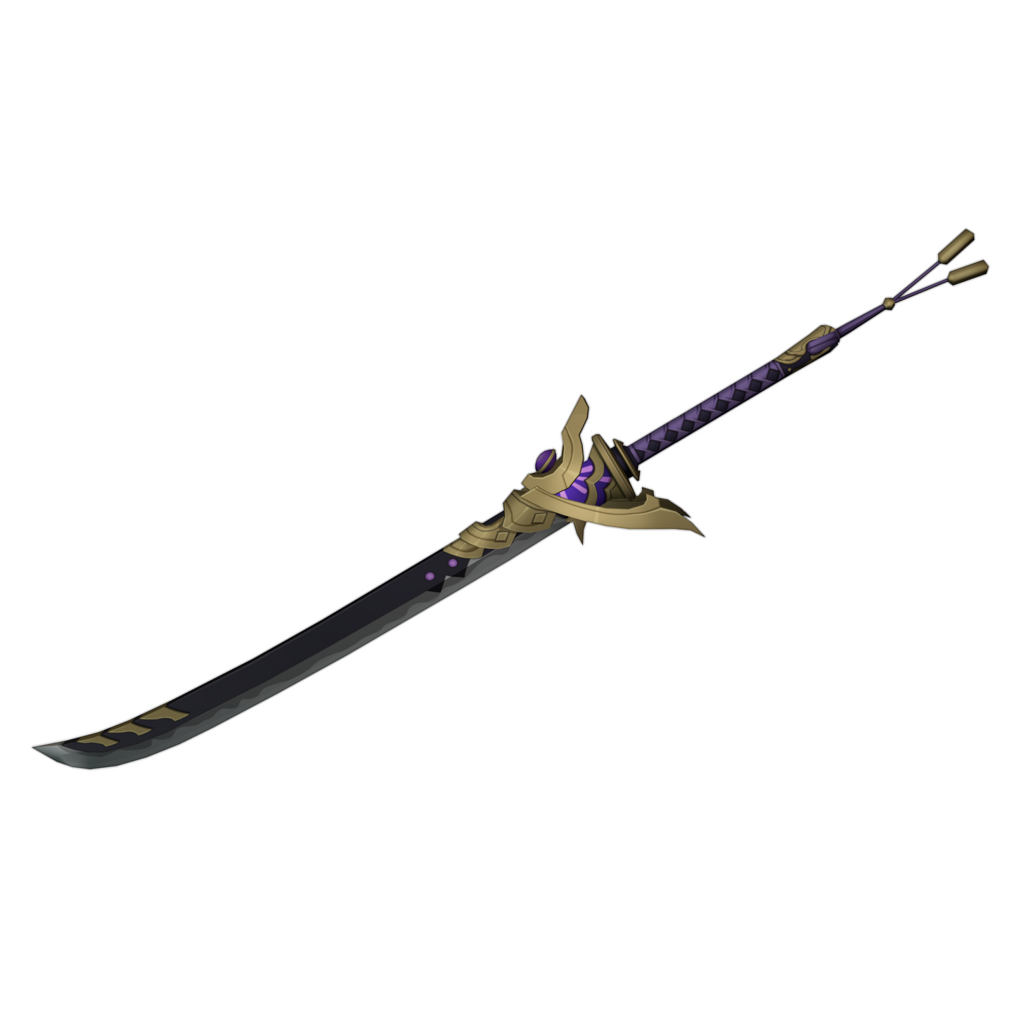 Katsuragikiri Nagamasa - Digital 3D Model - Genshin Impact - Beidou Cosplay