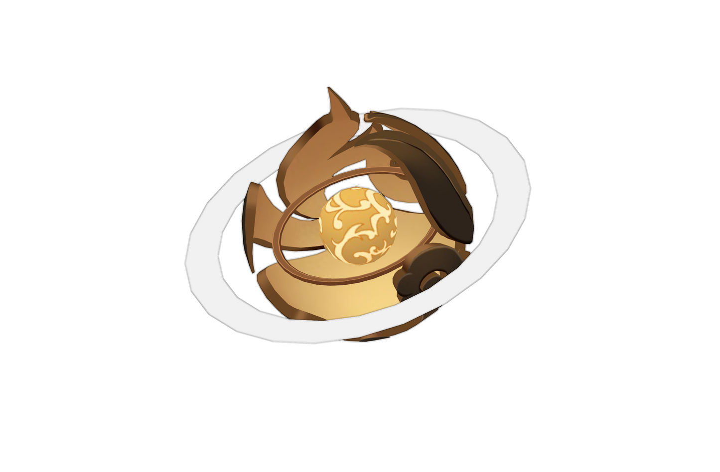 Solar Pearl - Digital 3D Model - Genshin Impact - Mona Cosplay