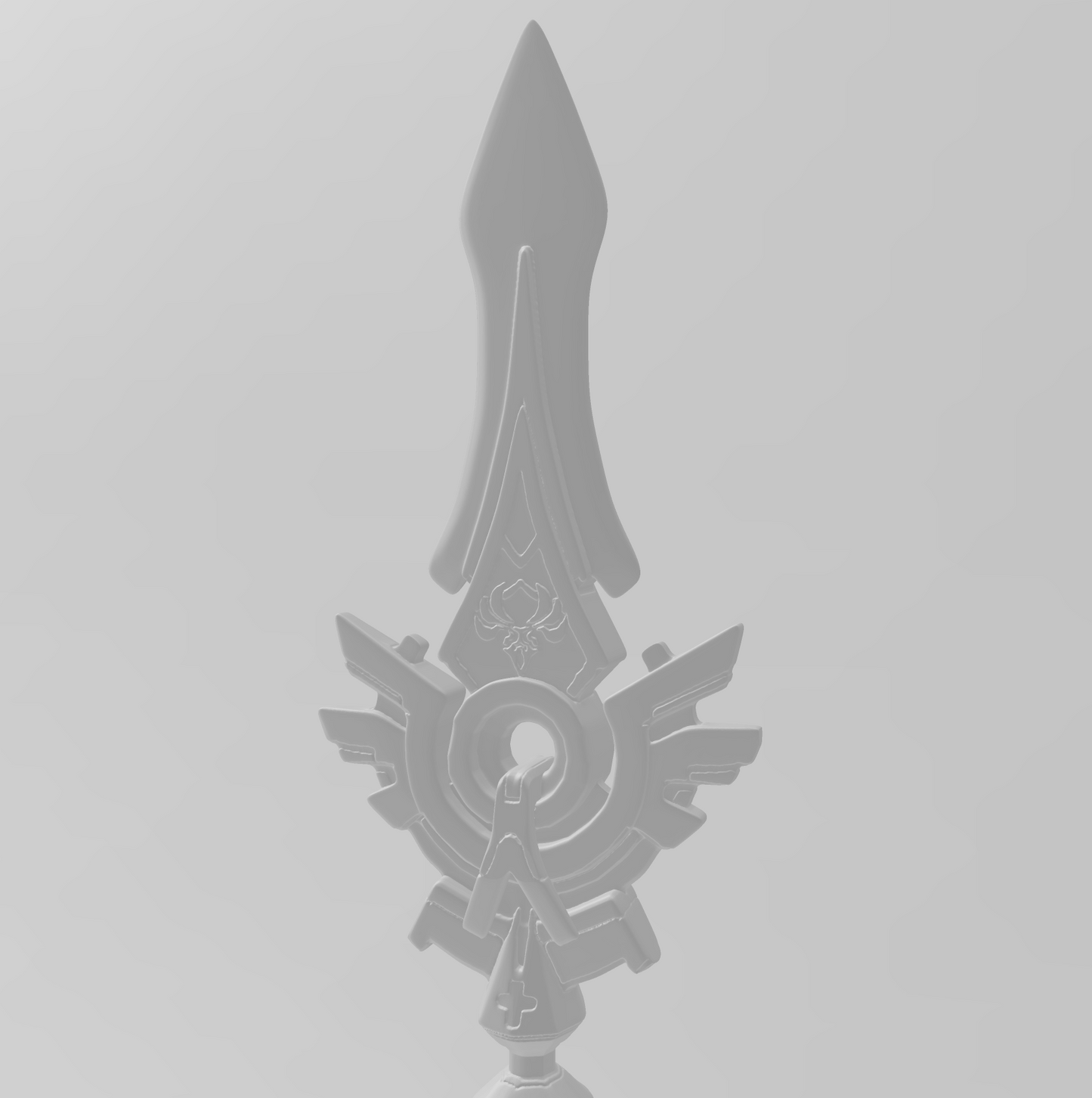 Skyward Spine- Digital 3D Model - Genshin Impact - Xiangling Cosplay