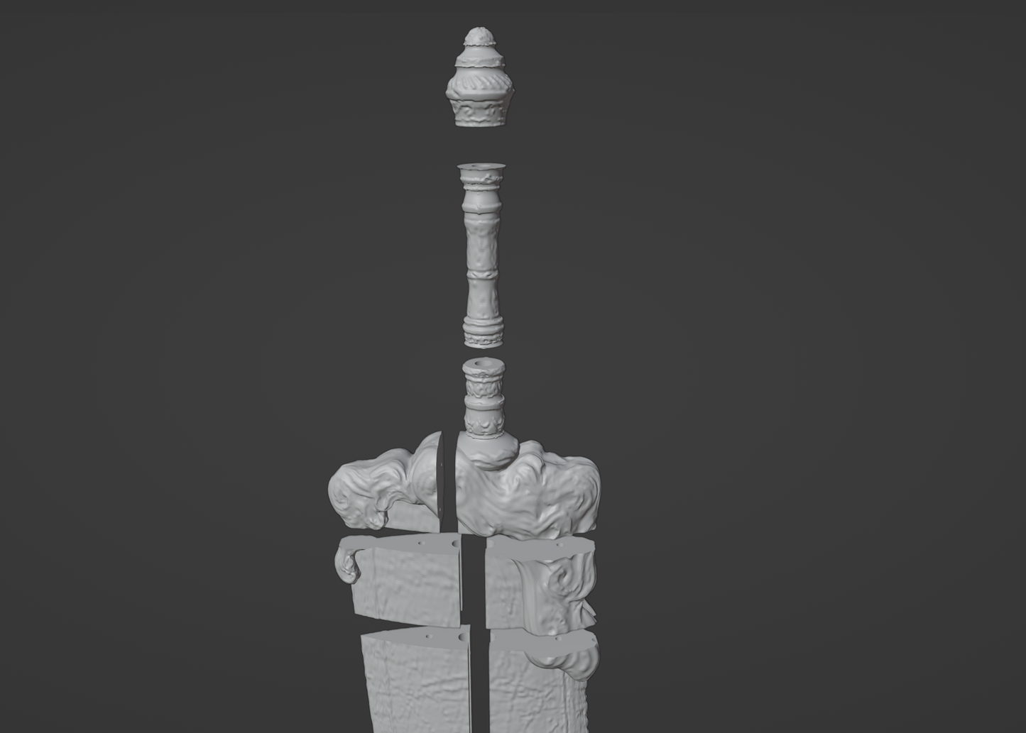 Starscourge Greatsword - Digital 3D Model - Elden Ring Cosplay