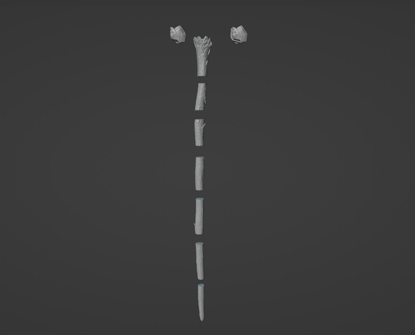 Meteorite Staff - Digital 3D Model - Elden Ring Cosplay