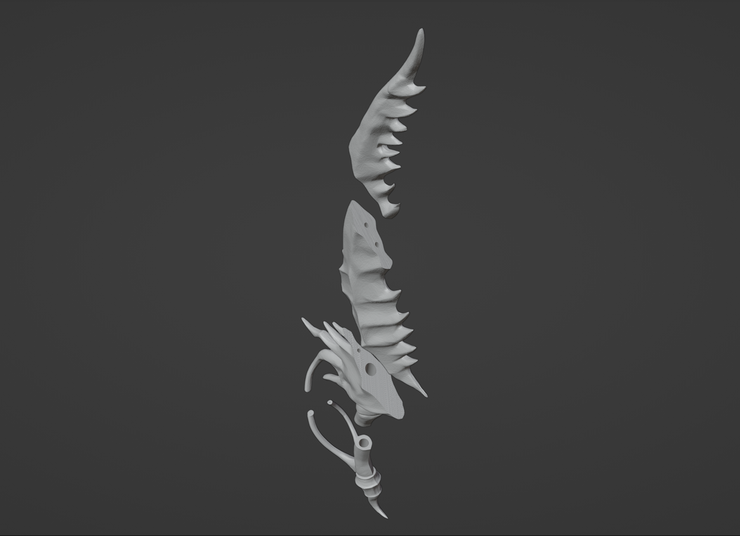 Reduvia Dagger - Digital 3D Model - Elden Ring Cosplay