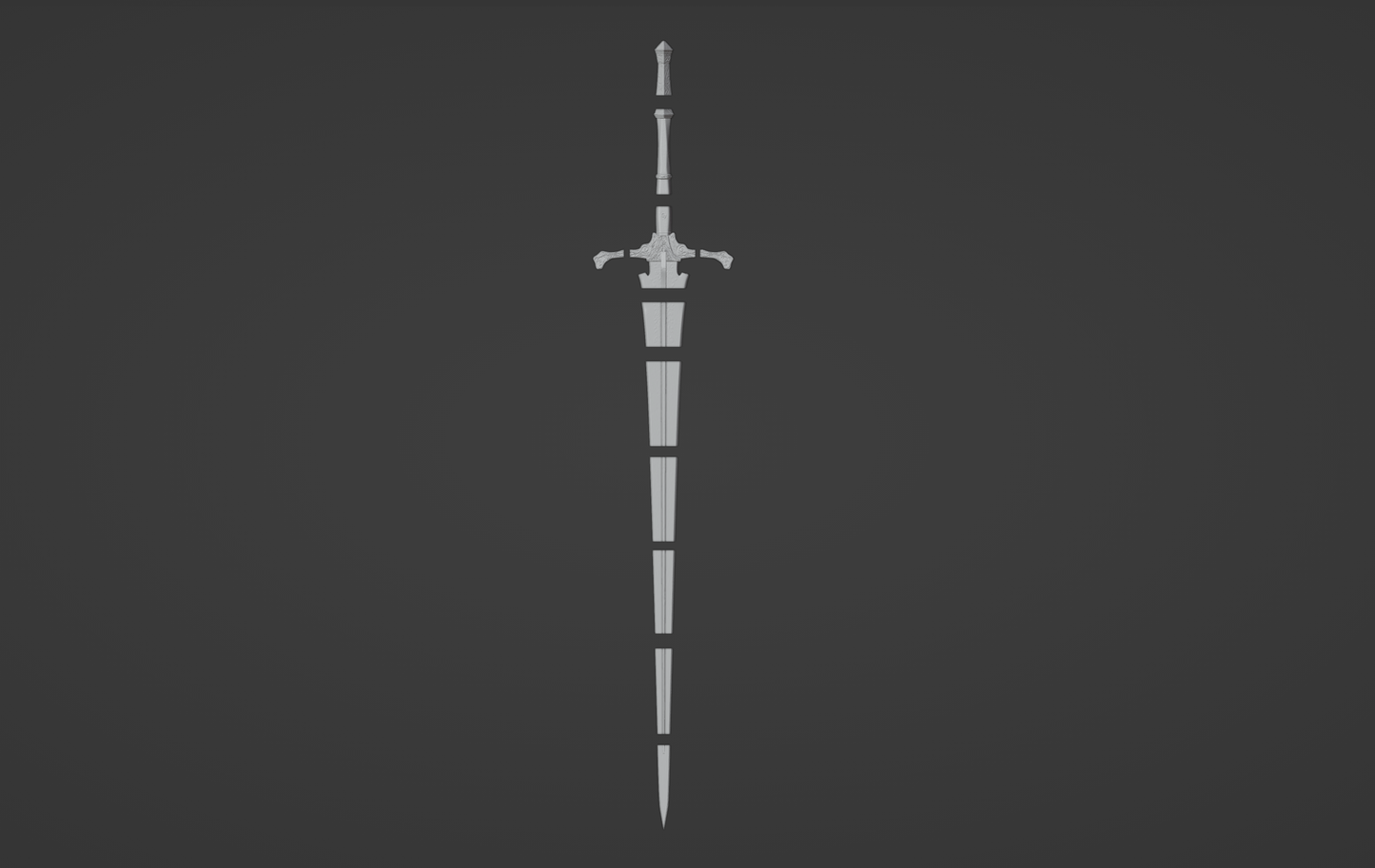 Knight's Greatsword - Digital 3D Model - Elden Ring Cosplay