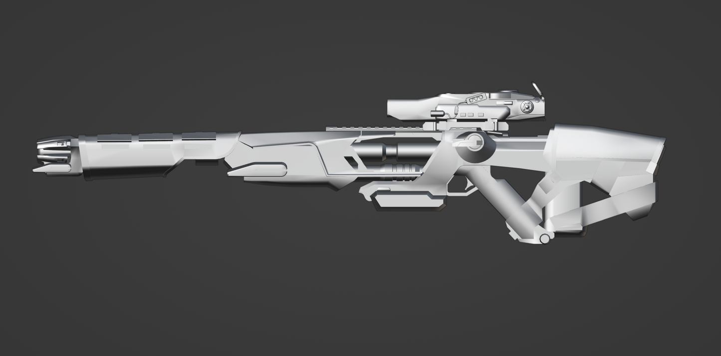 Apex Sentinel Nightcore Gun - Digital 3D Model - Apex Legends - Sniper Cosplay
