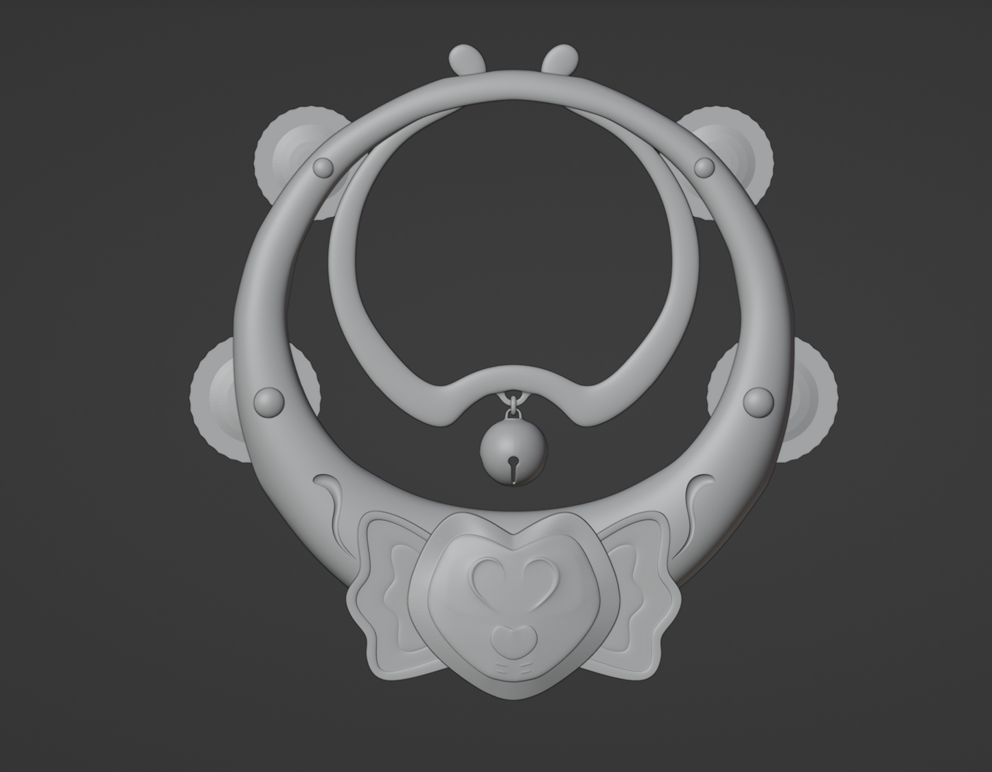 PuRing Ring - Digital 3D Model - Tokyo Mew Mew - Mew Pudding Cosplay