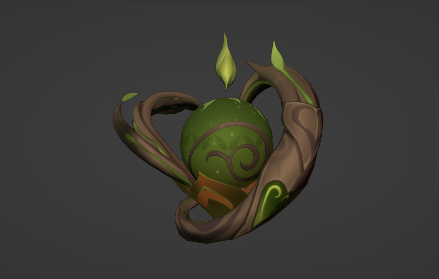 Fruit of Fulfillment - Digital 3D Model - Genshin Impact - Lisa Minci Cosplay