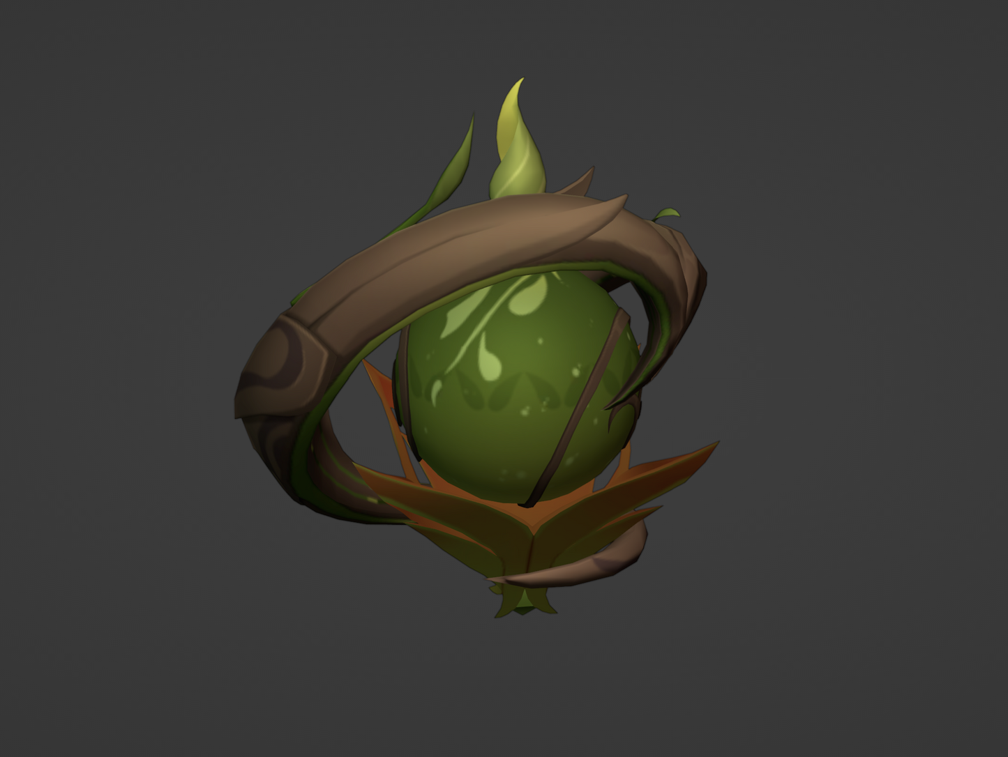 Fruit of Fulfillment - Digital 3D Model - Genshin Impact - Lisa Minci Cosplay