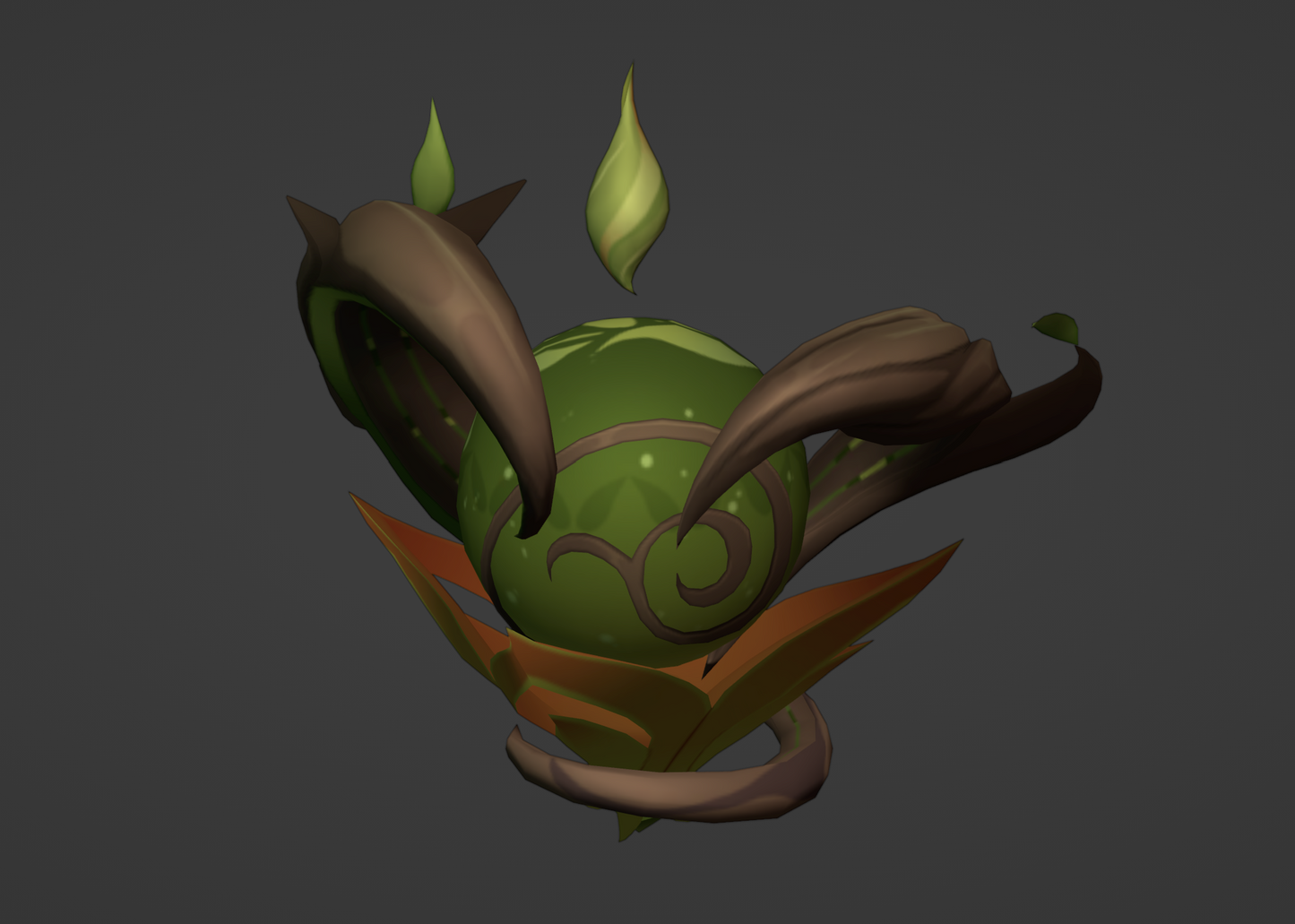 Fruit of Fulfillment - Digital 3D Model - Genshin Impact - Lisa Minci Cosplay