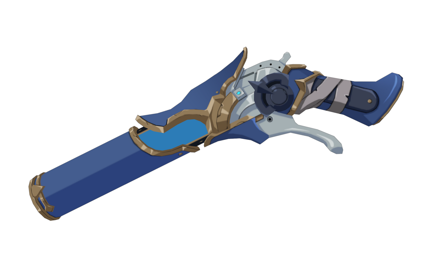 Hydrogunner Legionnaire Gun - Digital 3D Model - Genshin Impact - Hydrogunner Legionnaire Cosplay