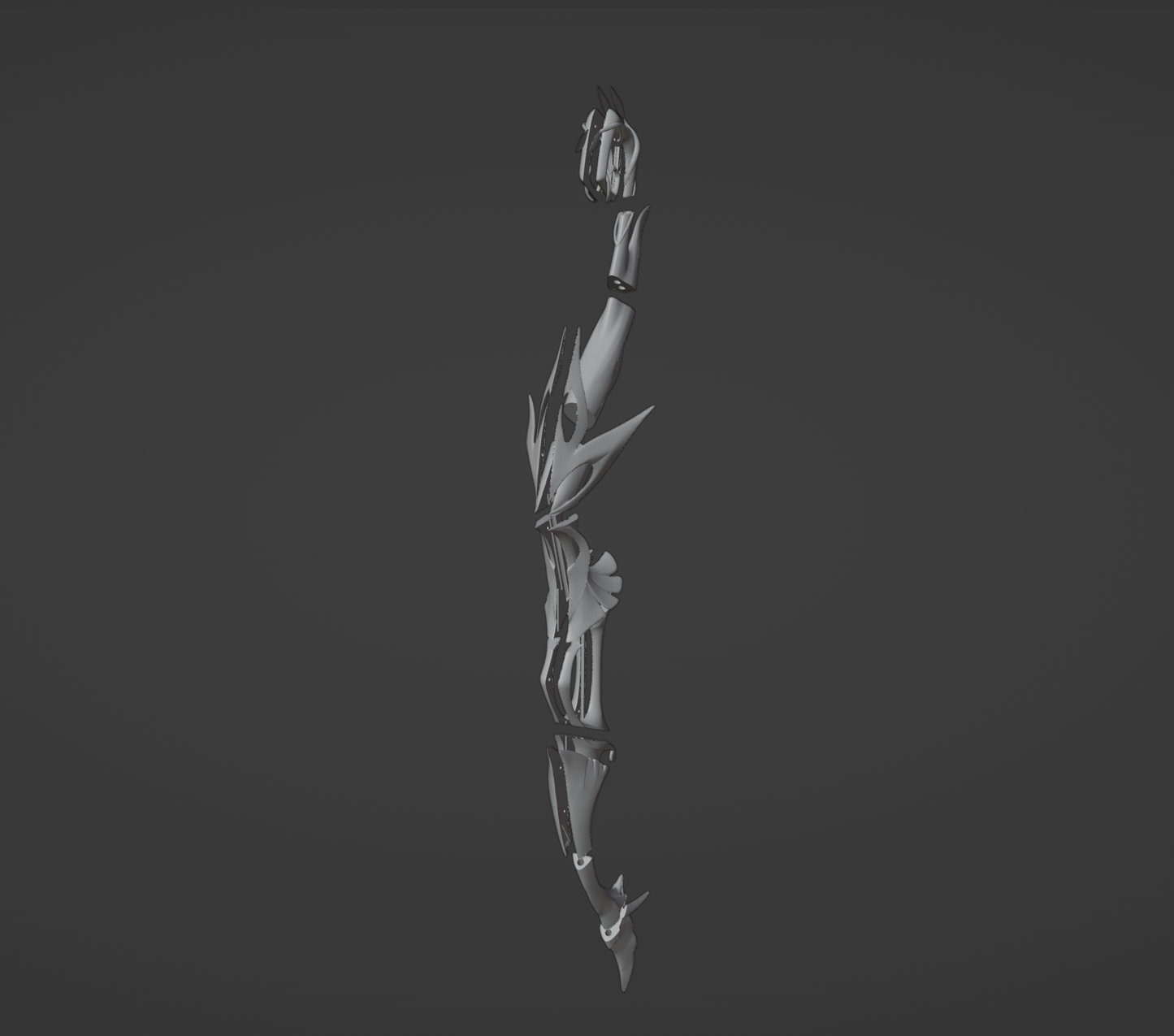 King's Squire Bow - Digital 3D Model - Genshin Impact - Tighnari Cosplay