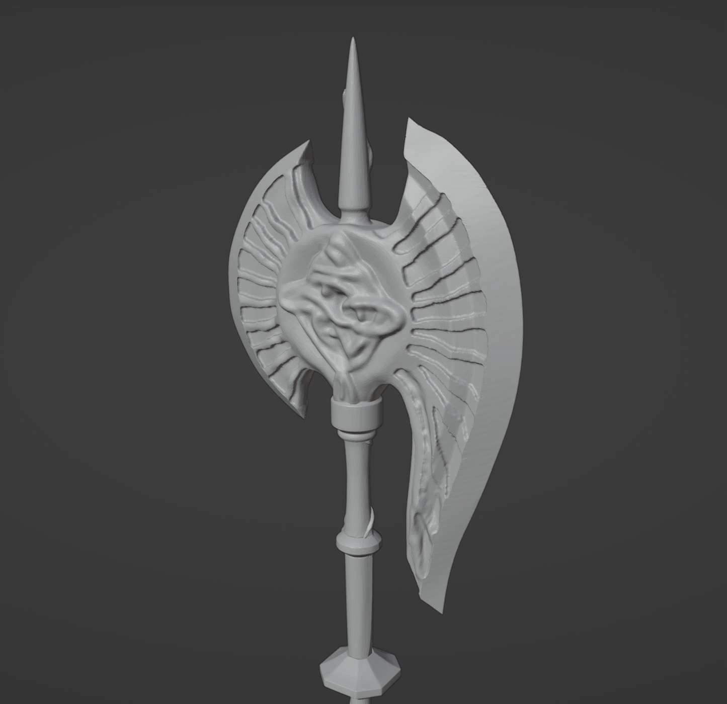Golem's Halberd - Digital 3D Model - Elden Ring Cosplay