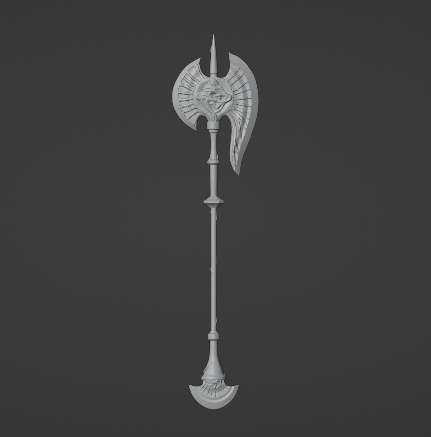 Golem's Halberd - Digital 3D Model - Elden Ring Cosplay