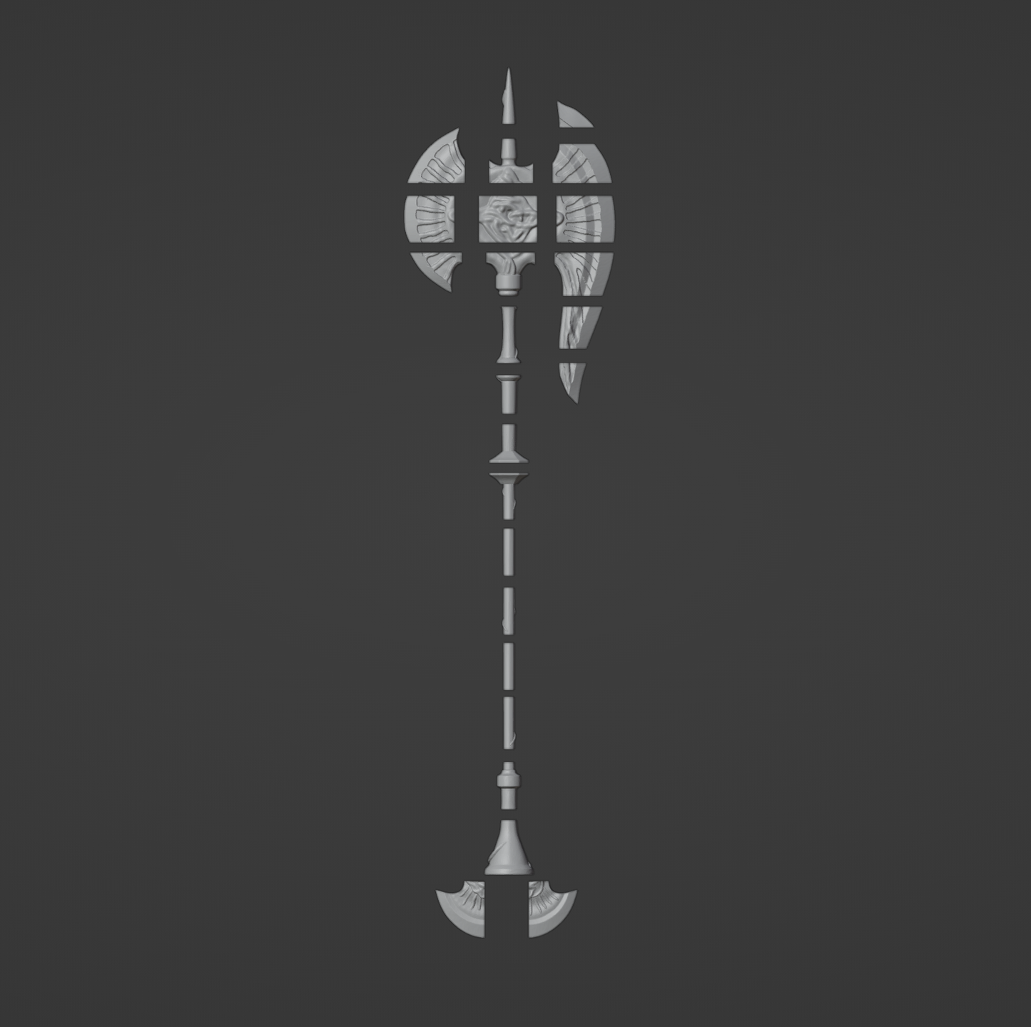Golem's Halberd - Digital 3D Model - Elden Ring Cosplay