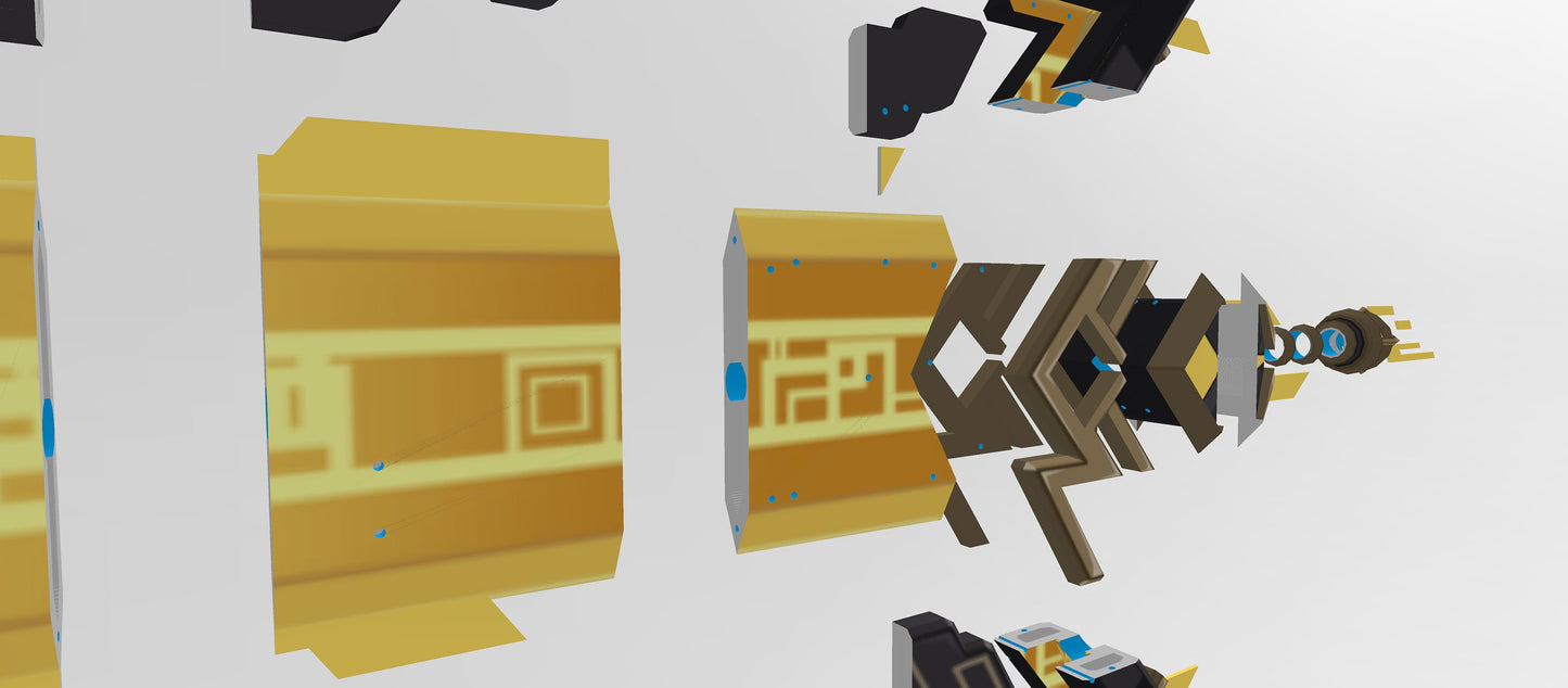 The Unforged - Digital 3D Model - Genshin Impact - Arataki Itto Cosplay