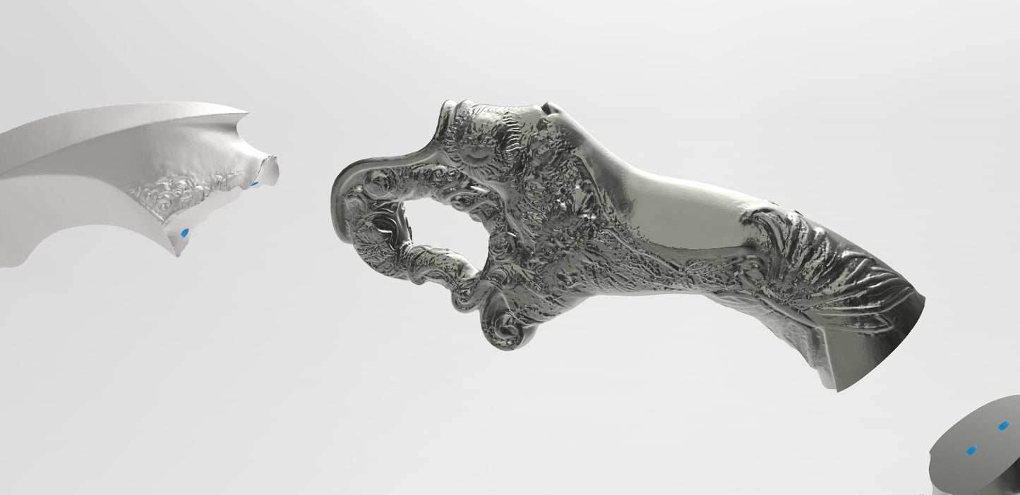 Dagger of Death's Flowers - Digital 3D Model - Resident Evil Village - Ethan Winters Cosplay