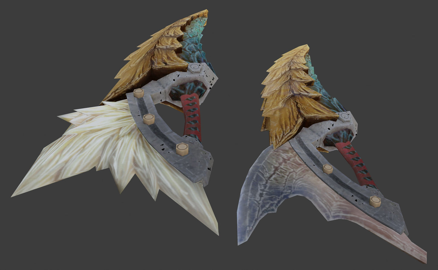 Usurper's Fulgur - Digital 3D Model - Monster Hunter World Cosplay