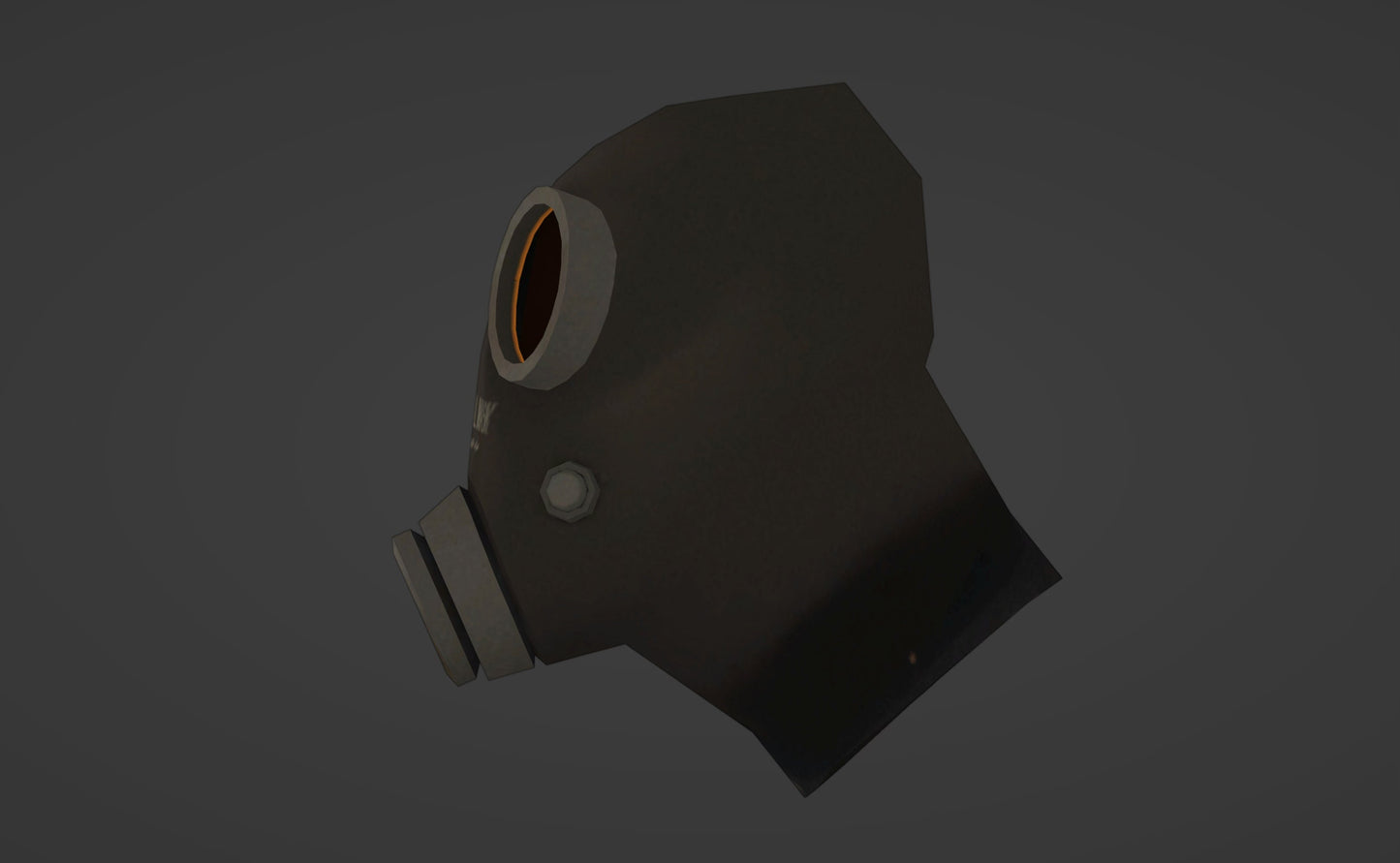 Pyro Mask Digital 3D Model - Professionally Designed - Pyro Cosplay - TF2 Cosplay
