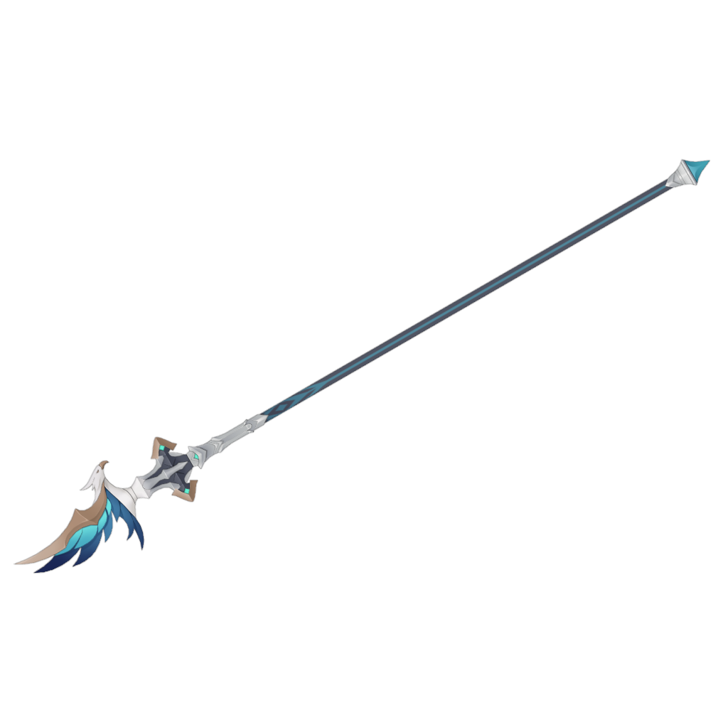 Missive Windspear - Digital 3D Model - Genshin Impact- Shenhe Cosplay