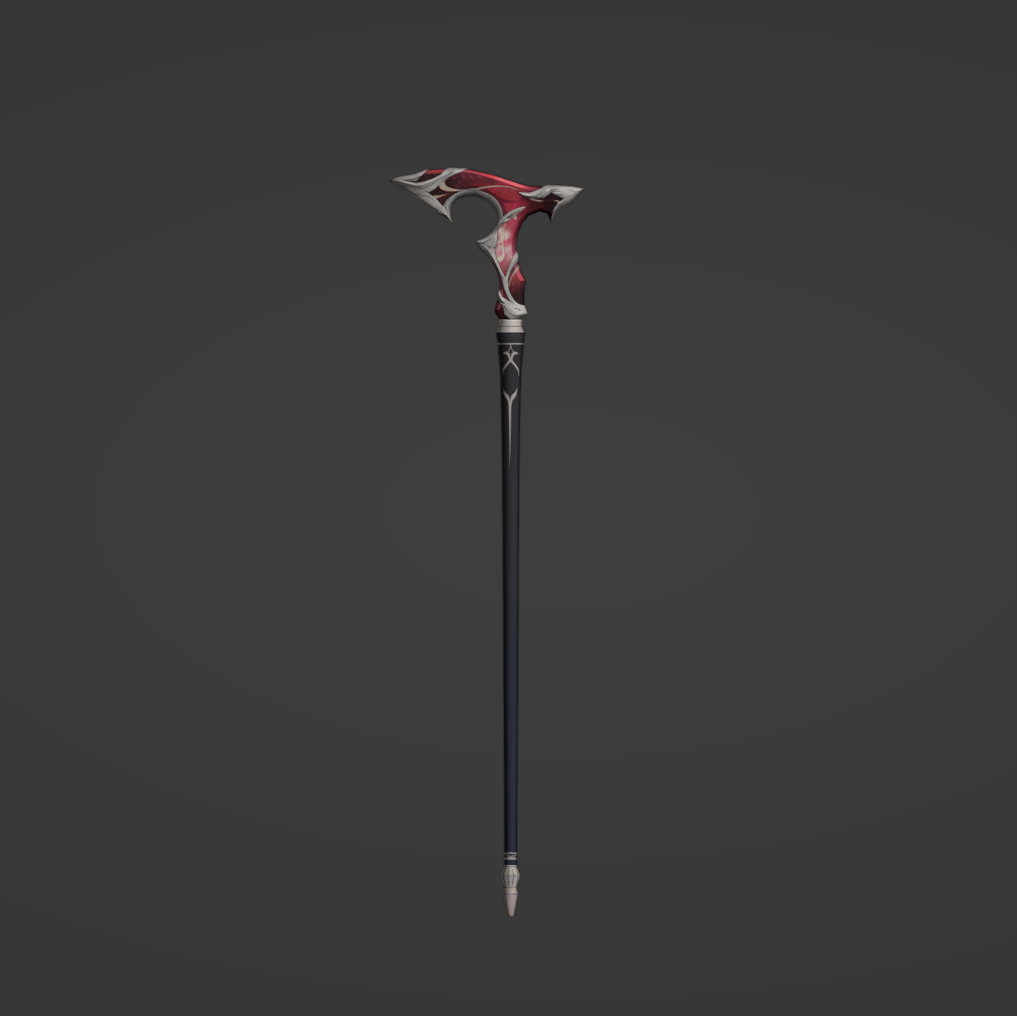 Welt Cane - Digital 3D Model - Honkai: Star Rail - Welt Cosplay