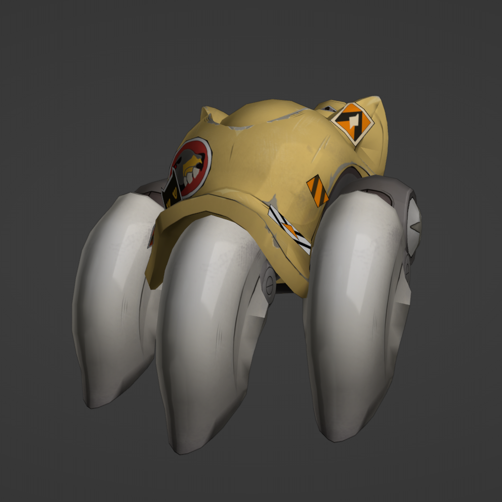 Hook Glove - Digital 3D Model - Honkai: Star Rail - Hook Cosplay