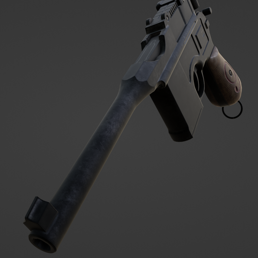 Red 9 - Digital 3D Model - Resident Evil 4 - Leon Kennedy Cosplay