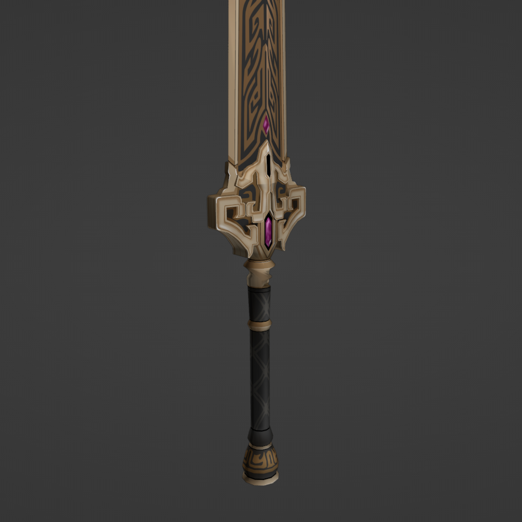 Sushang Sword - Digital 3D Model - Honkai: Star Rail - Sushang Cosplay