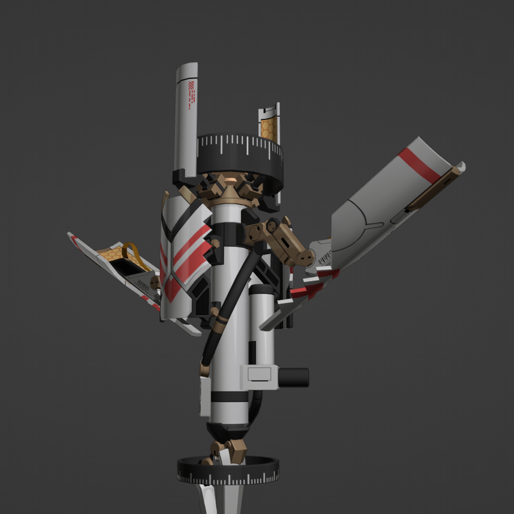 Asta Rod - Digital 3D Model - Honkai: Star Rail Cosplay - Asta Cosplay