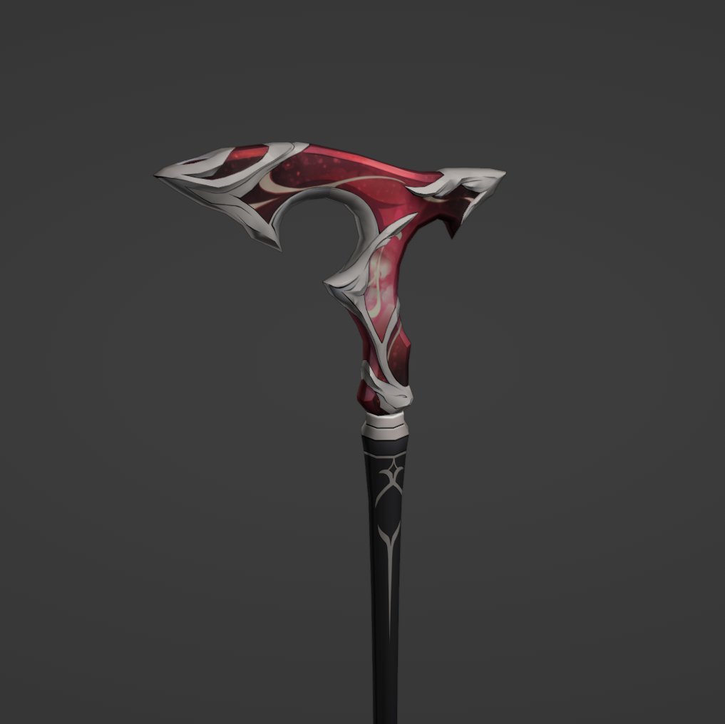 Welt Cane - Digital 3D Model - Honkai: Star Rail - Welt Cosplay