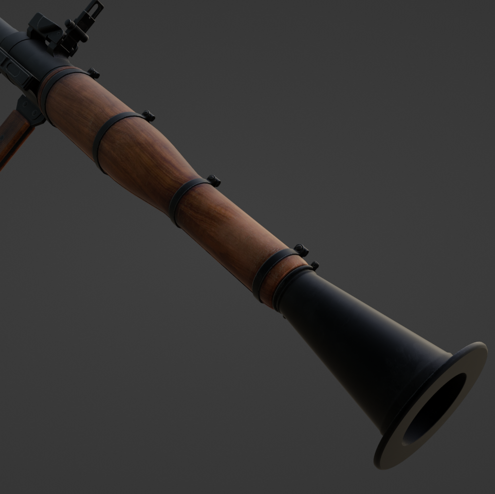 Rocket Launcher (RE4) - Digital 3D Model - Resident Evil 4 - Leon Kennedy Cosplay