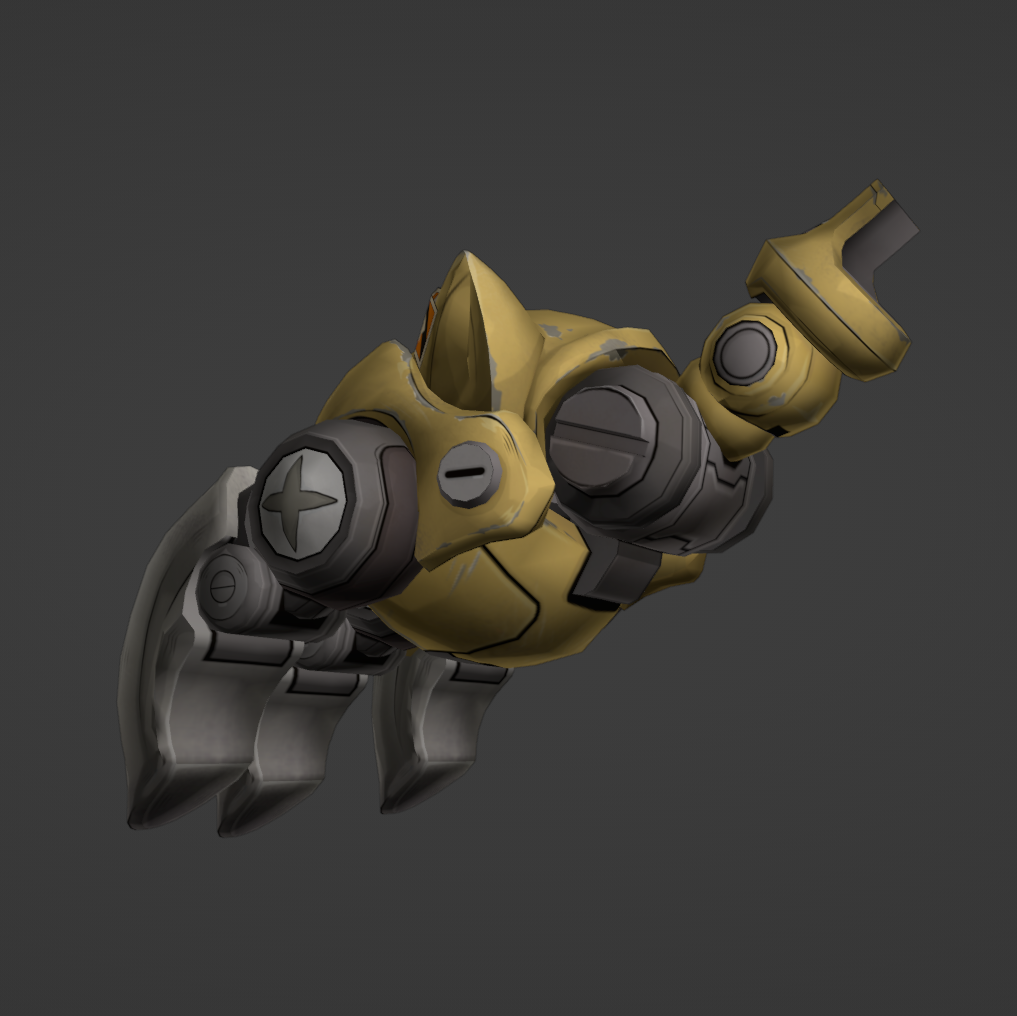 Hook Glove - Digital 3D Model - Honkai: Star Rail - Hook Cosplay