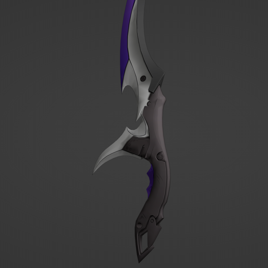 Sampo Dagger - Digital 3D Model - Honkai: Star Rail - Sampo Cosplay