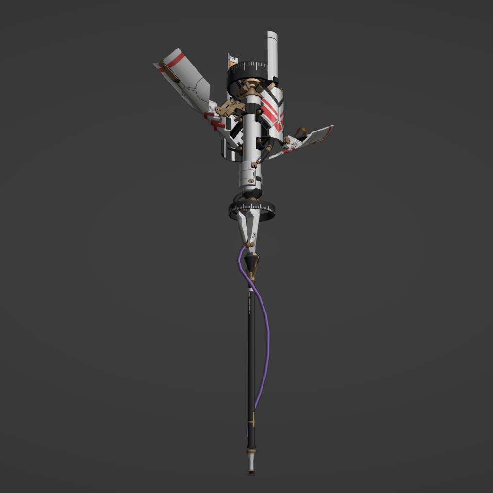 Asta Rod - Digital 3D Model - Honkai: Star Rail Cosplay - Asta Cosplay