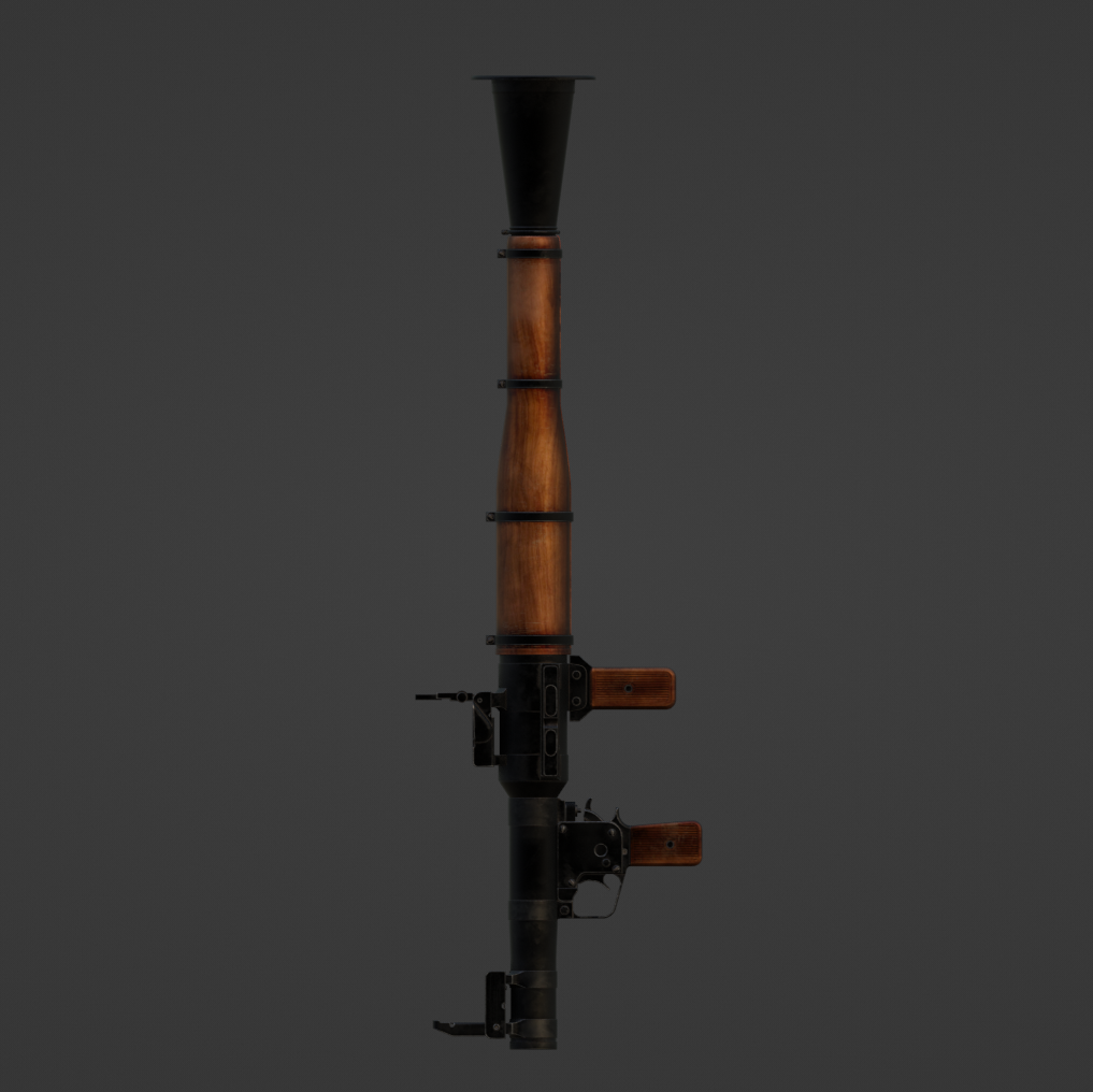 Rocket Launcher (RE4) - Digital 3D Model - Resident Evil 4 - Leon Kennedy Cosplay