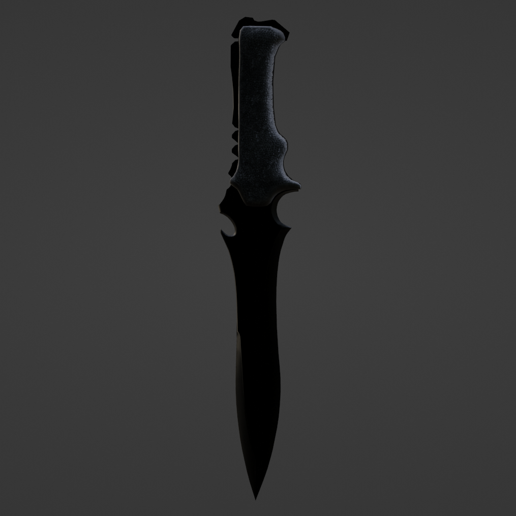 Fighting Knife - Digital 3D Model - Resident Evil 4 - Leon Kennedy Cosplay