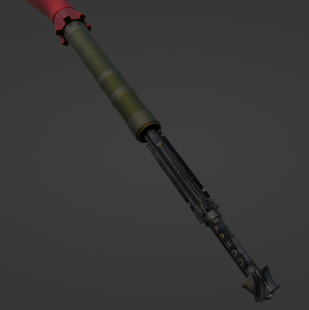 Rocket Launcher (RE4) - Digital 3D Model - Resident Evil 4 - Leon Kennedy Cosplay