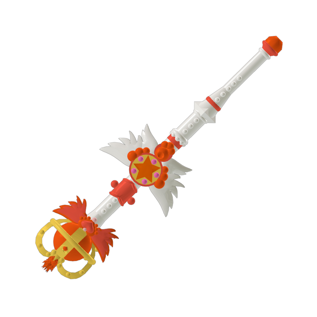 Sailor Moon&rsquo;s Moon Power Tiare Wand - Digital 3D Model Files and 