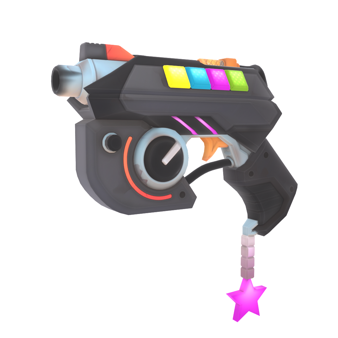 D.Va's Light Gun (EDM) - Digital 3D Model - Overwatch 2 - D.Va Cosplay