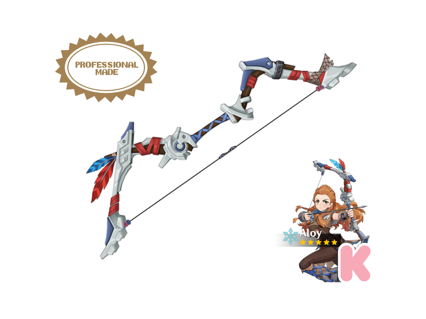 Predator Bow - Digital 3D Model Files and Physical 3D Printed Kit Options - Aloy Bow