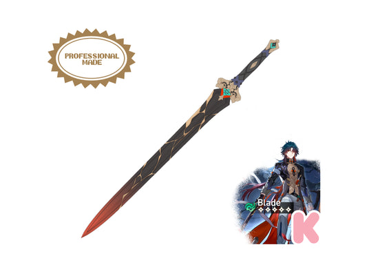 Blade Sword - Digital 3D Model Files and Physical 3D Printed Kit Options - Honkai: Star Rail Cosplay - Blade Cosplay
