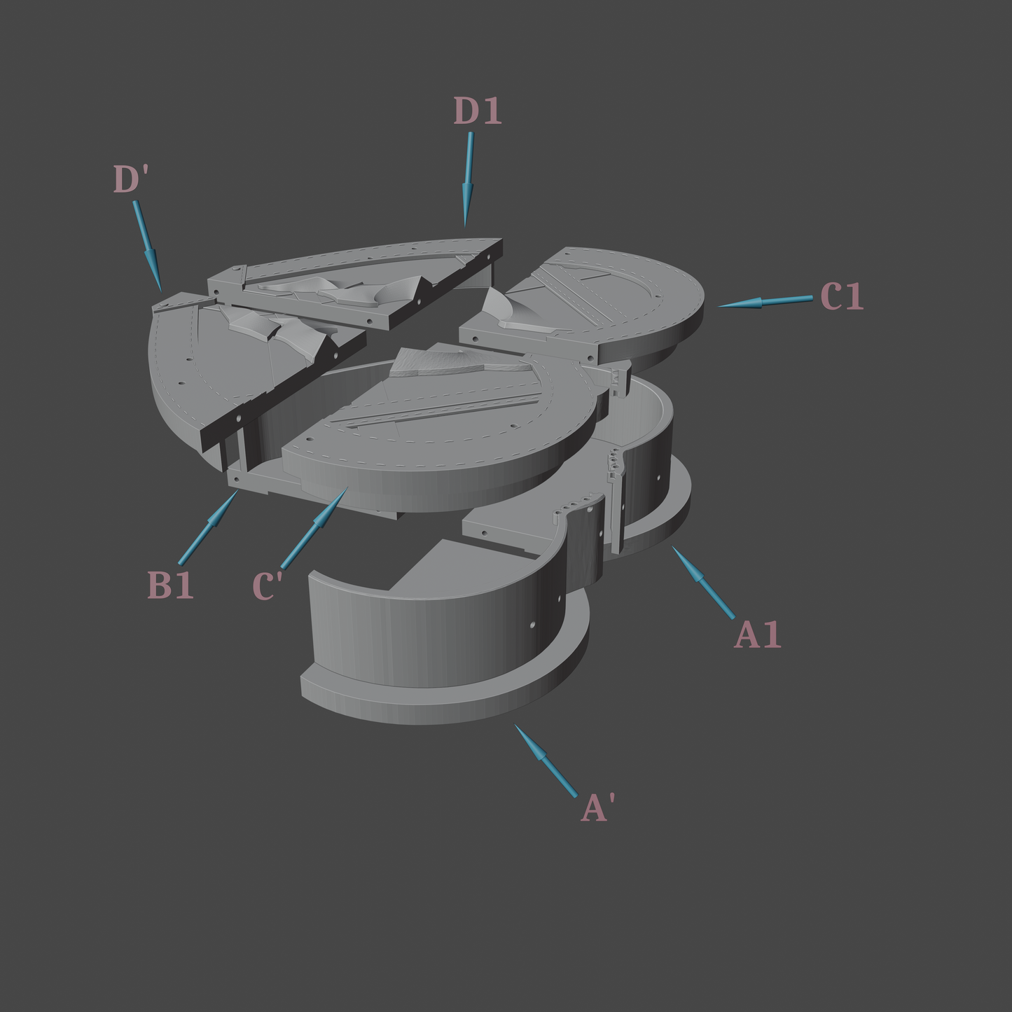 Sampo Surprise Present Case - Digital 3D Model Files and Physical 3D Printed Kit Options - Honkai: Star Rail Cosplay - Sampo Cosplay