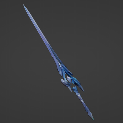 Jingliu Small Sword - Digital 3D Model - Honkai: Star Rail - Jingliu Cosplay