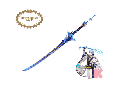 Haran Geppaku Futsu Sword - Digital 3D Model - Genshin Impact - Kamisato Ayato Cosplay