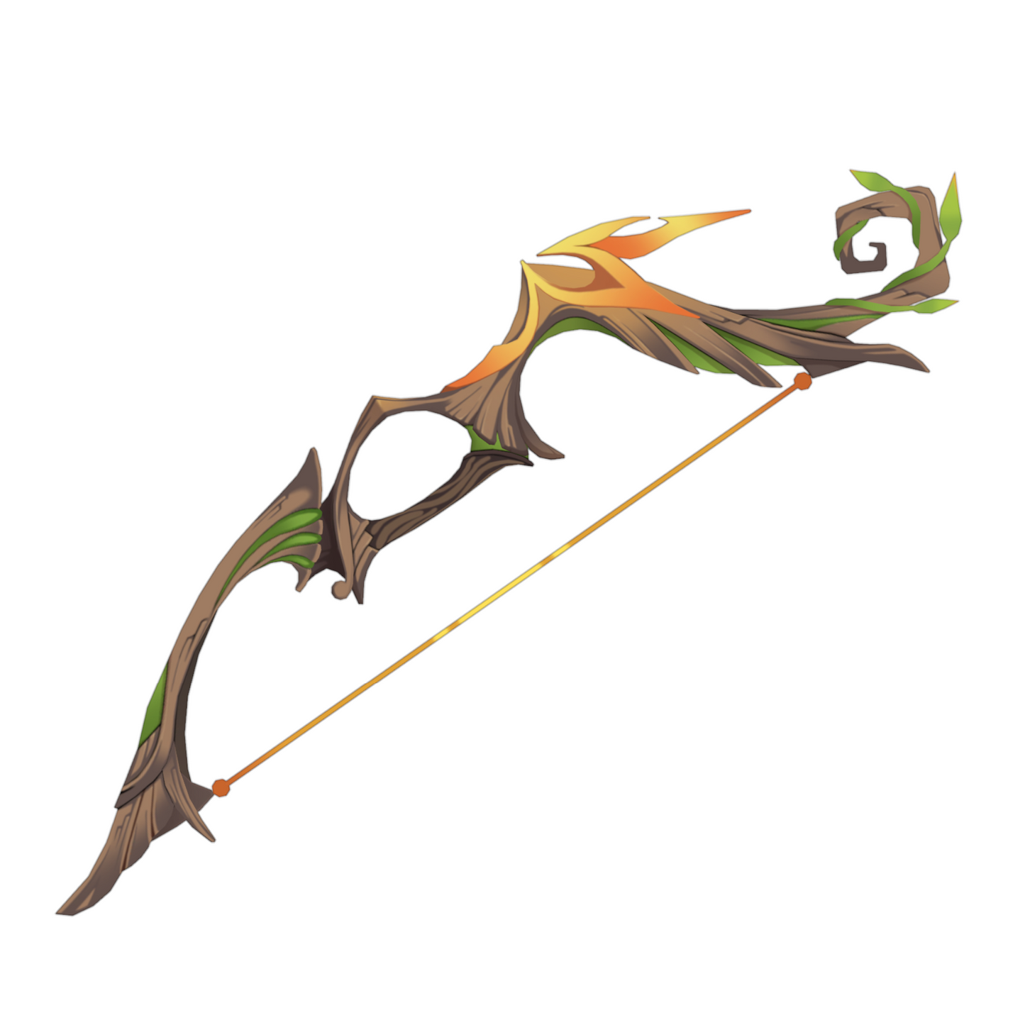 King's Squire Bow Digital 3D Model - Professionally Designed - Genshin Impact Cosplay - Tighnari Bow