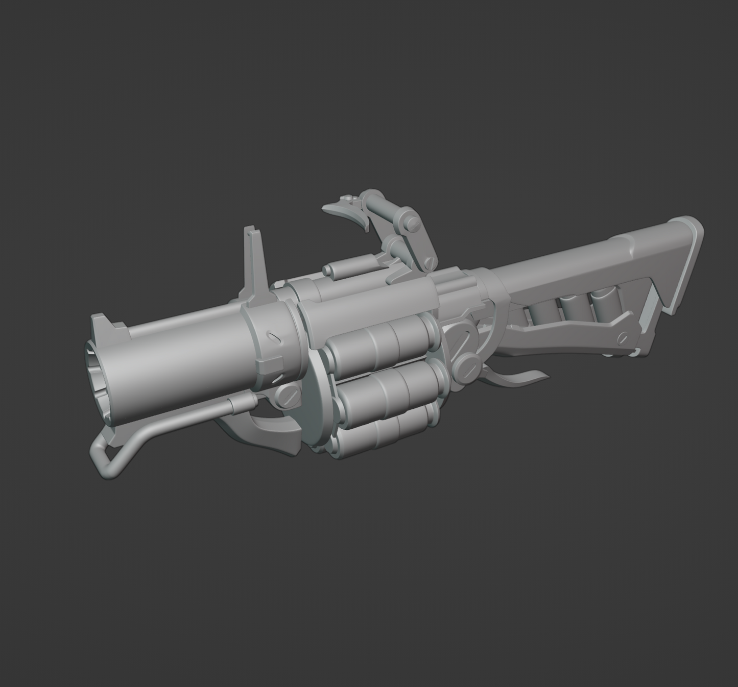 Natasha Grenade Launcher - Digital 3D Model - Honkai: Star Rail - Natasha Cosplay