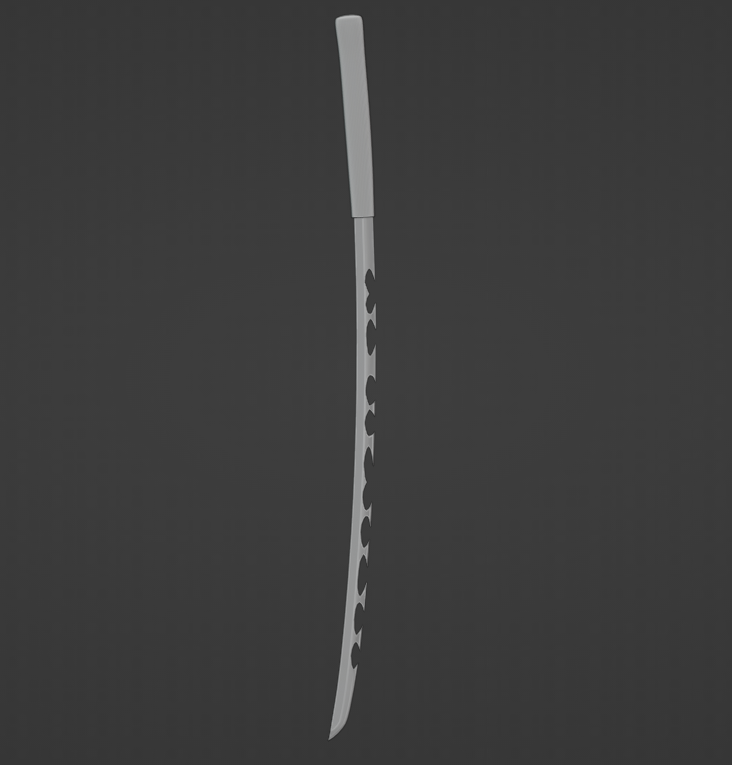 Inosuke Hashibira's Sword - Digital 3D Model Files and Physical 3D Printed Kit Options - Inosuke Hashibira Cosplay - Nichirin Sword