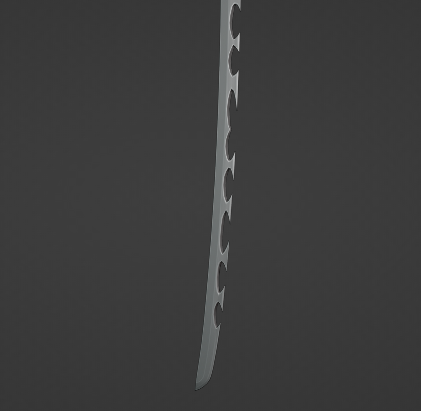 Inosuke Hashibira's Sword - Digital 3D Model Files and Physical 3D Printed Kit Options - Inosuke Hashibira Cosplay - Nichirin Sword