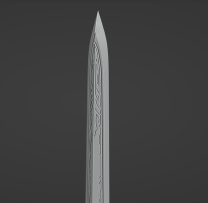 Sushang Sword - Digital 3D Model - Honkai: Star Rail - Sushang Cosplay